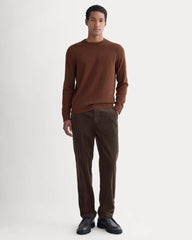 The Cashmere Crew | Heathered Mahogany