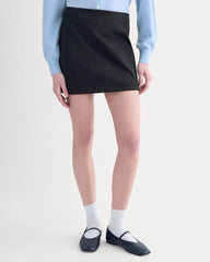 Ponte Mini Skirt | Black
