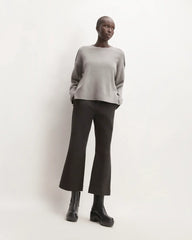 The Good Merino Wool Crewneck Sweater | Hare Grey / Graphite