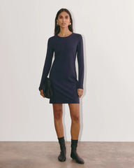 The Form Mini Dress | Navy