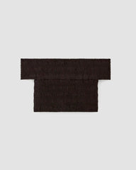 The Gauze Smock Top | Black