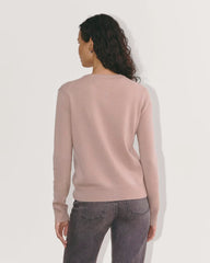 The Classic Cardigan in Cashmere | Dusty Rose