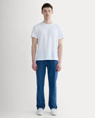 The Premium-Weight Crew | Uniform | White