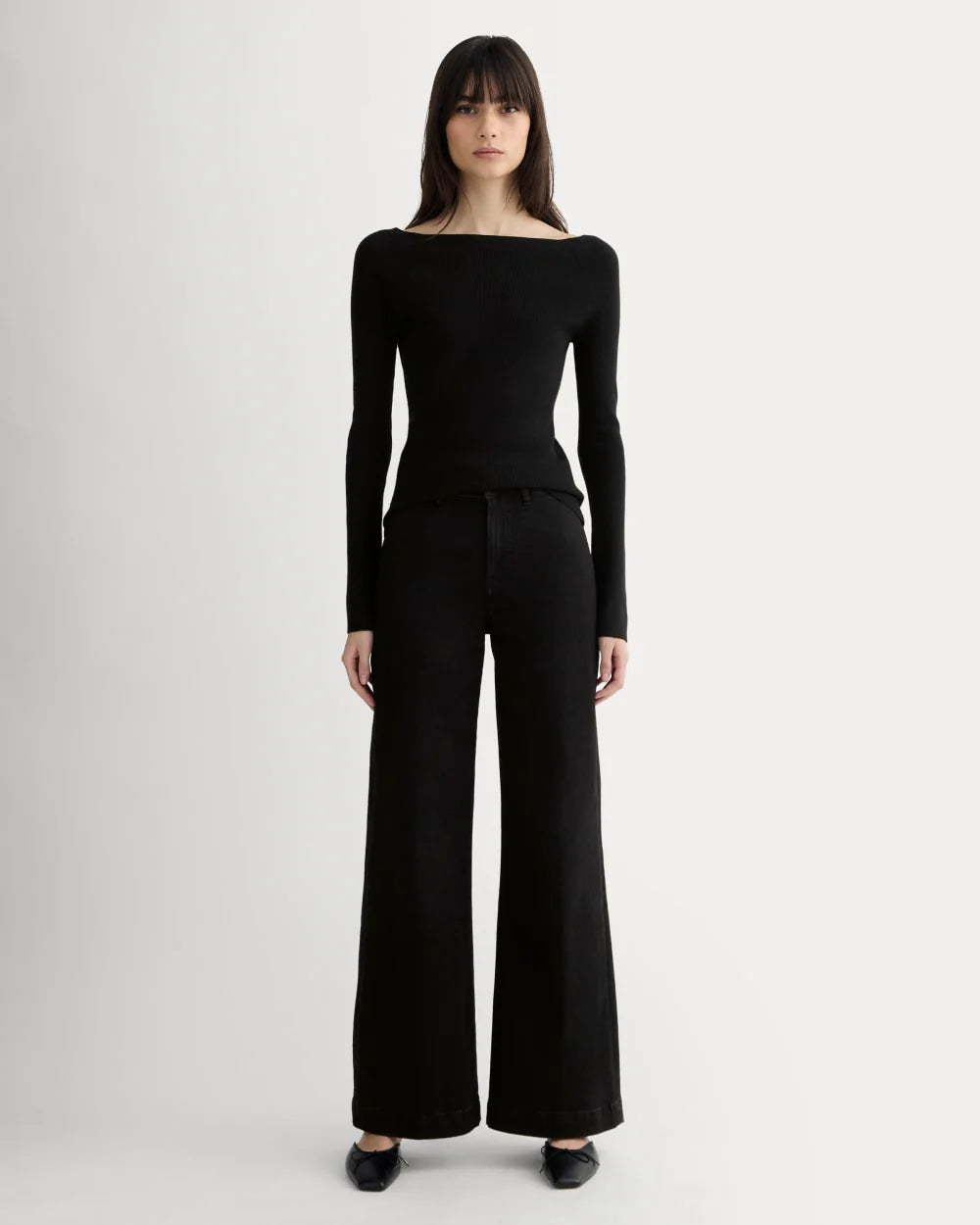 The High-Key Jean | Black