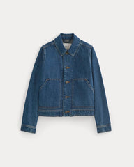 Denim Chore Jacket | Mid Indigo