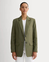 The Oversized Blazer in Buttersmooth | Kalamata
