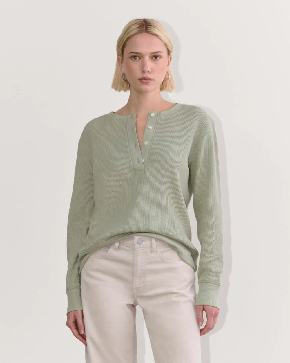 The Waffle Henley | Seagrass