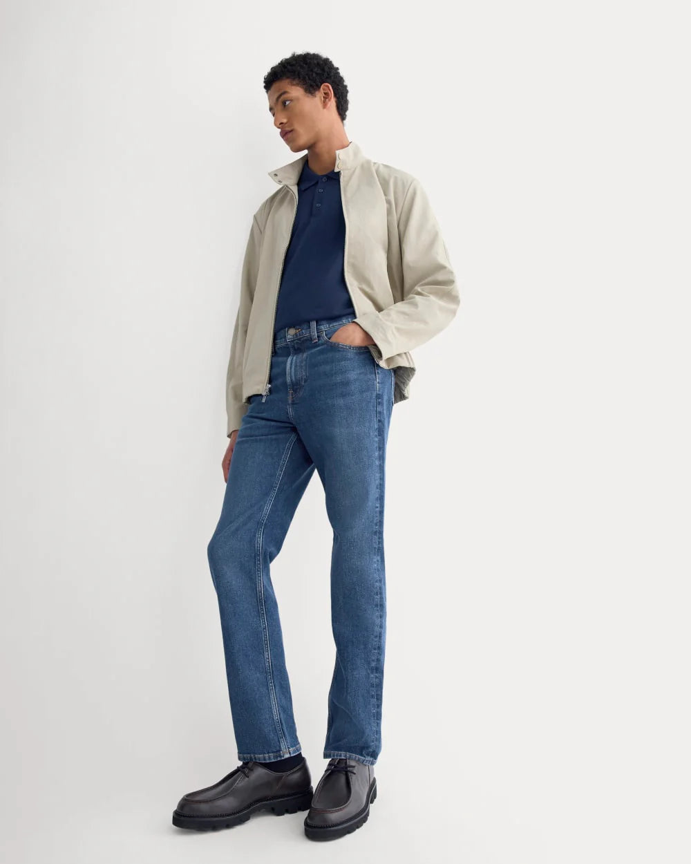 Comfort-Stretch Slim-Fit Jean | Dark Indigo