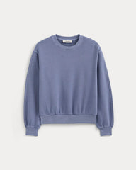 Lightweight Terry Blouson Crew | Velvet Morning