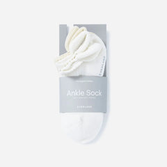 The Organic Cotton Ankle Sock 3-Pack | Neutral Multi