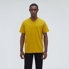 The Organic Cotton V-Neck Tee | Golden Palm