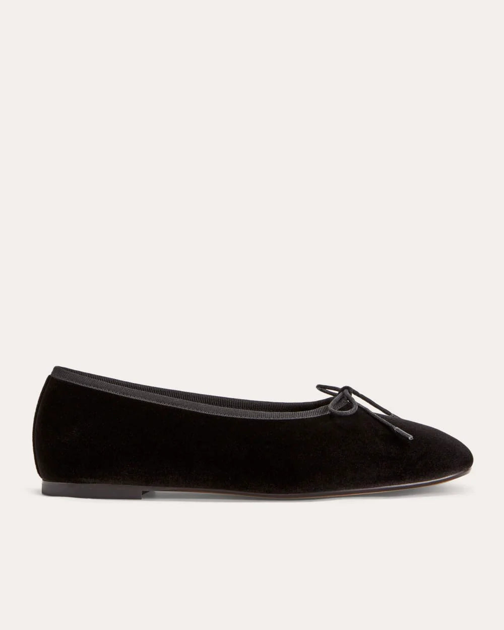 The Day Ballet Flat | Black Velvet