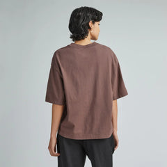 The Premium Weight Relaxed Tee | Chocolate Brown