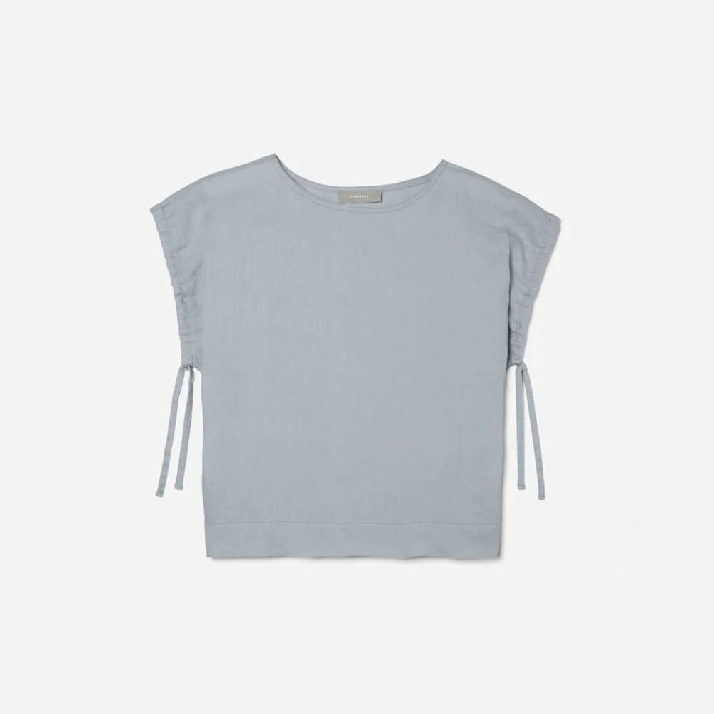 The Drawstring Tunic | Sky
