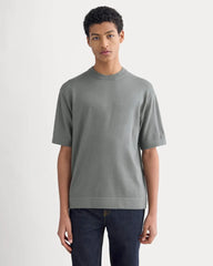 Ultrasoft Sweater Tee | Agave Green