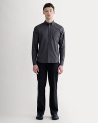 The Slim Oxford Shirt | Slate Grey | Standard