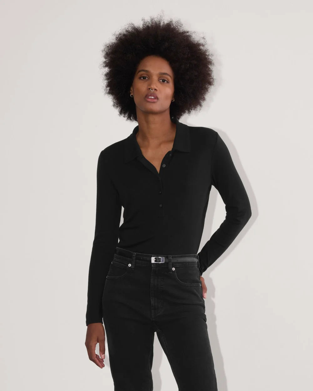 The Henley in Butterluxe | Black