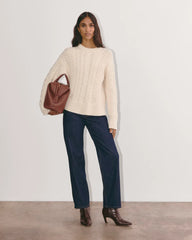 The Cable Sweater in Everyday Cotton | Canvas
