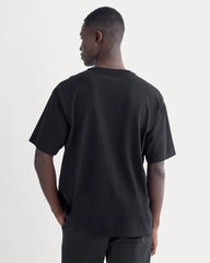 Relaxed Midweight Tee | Black