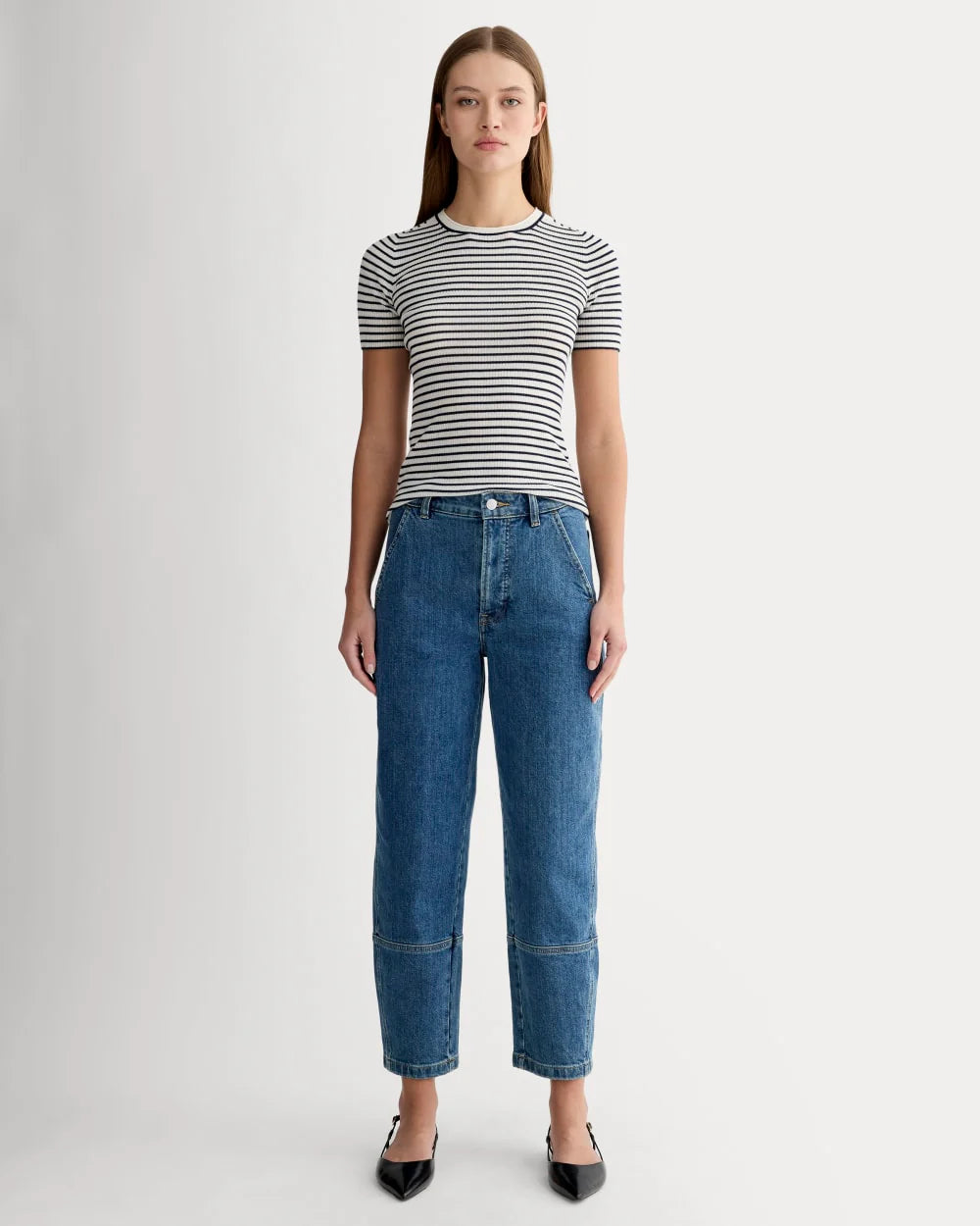 The Utility Barrel Pant | New Blue | Regular
