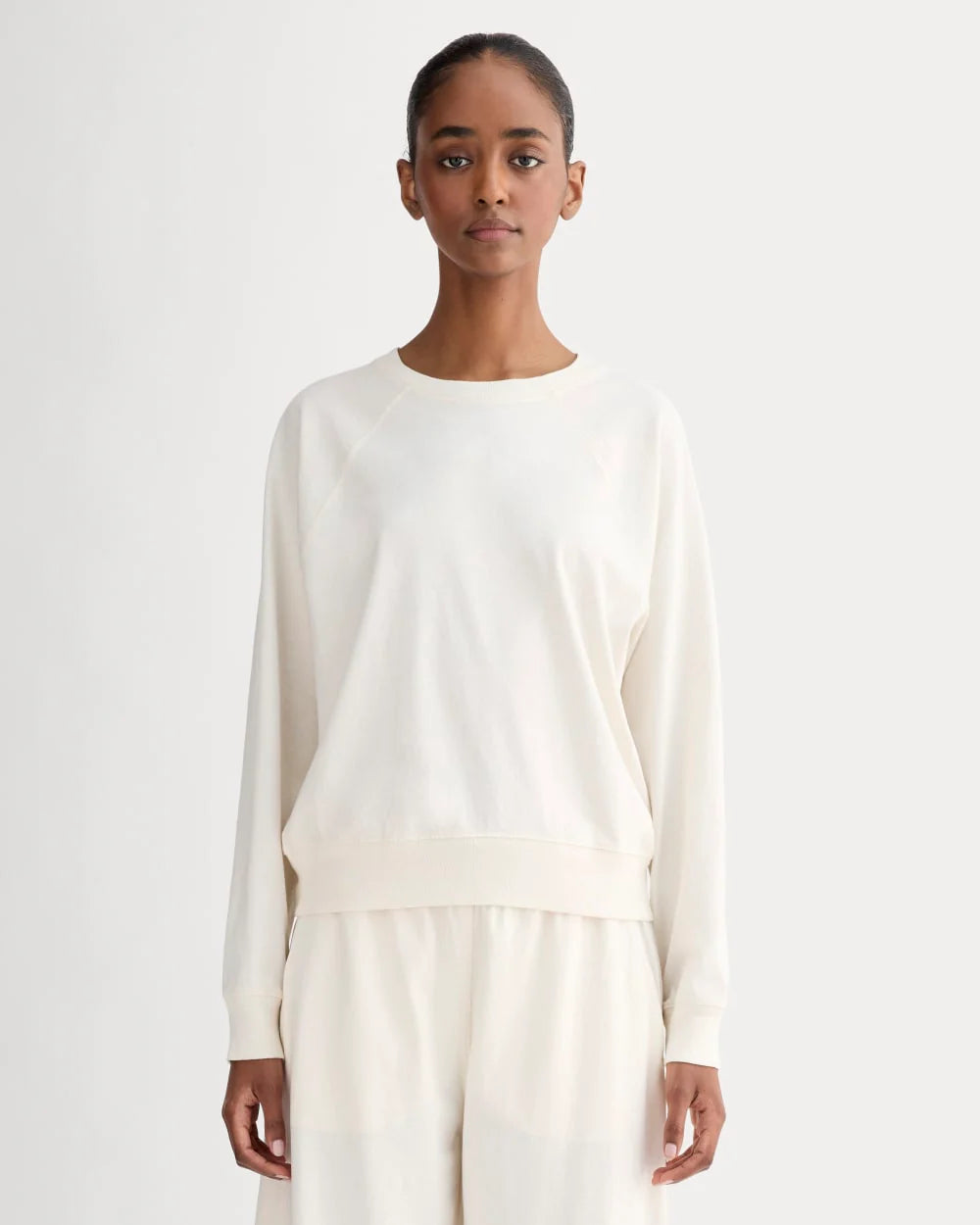 The Off-Duty Long-Sleeve Tee | Bone