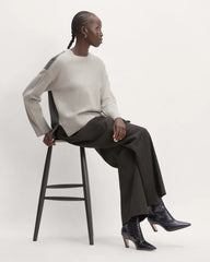 The Short Banana Boot | Black Crocodile