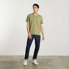 The Organic Cotton V-Neck Tee | Desert Palm