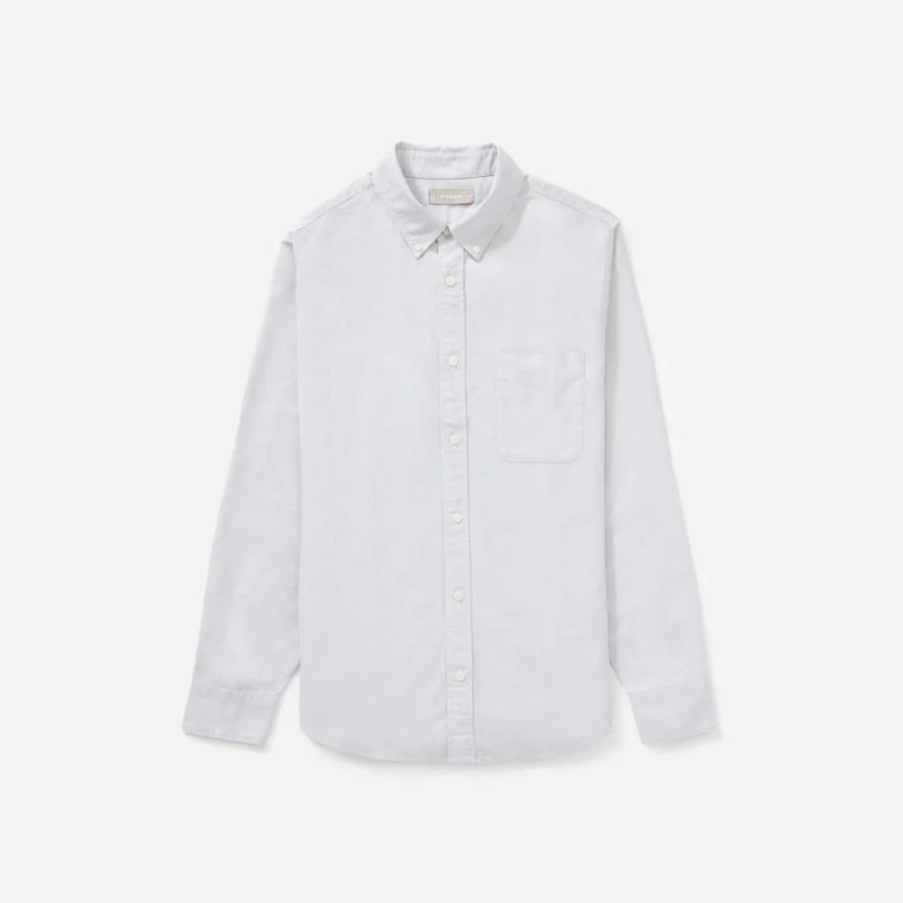 The Slim-Fit Japanese Oxford | Grey | Regular