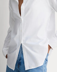 The Must-Have Shirt in Silky Cotton | White