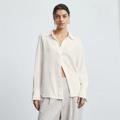 The City Stripe Shirt | Bone