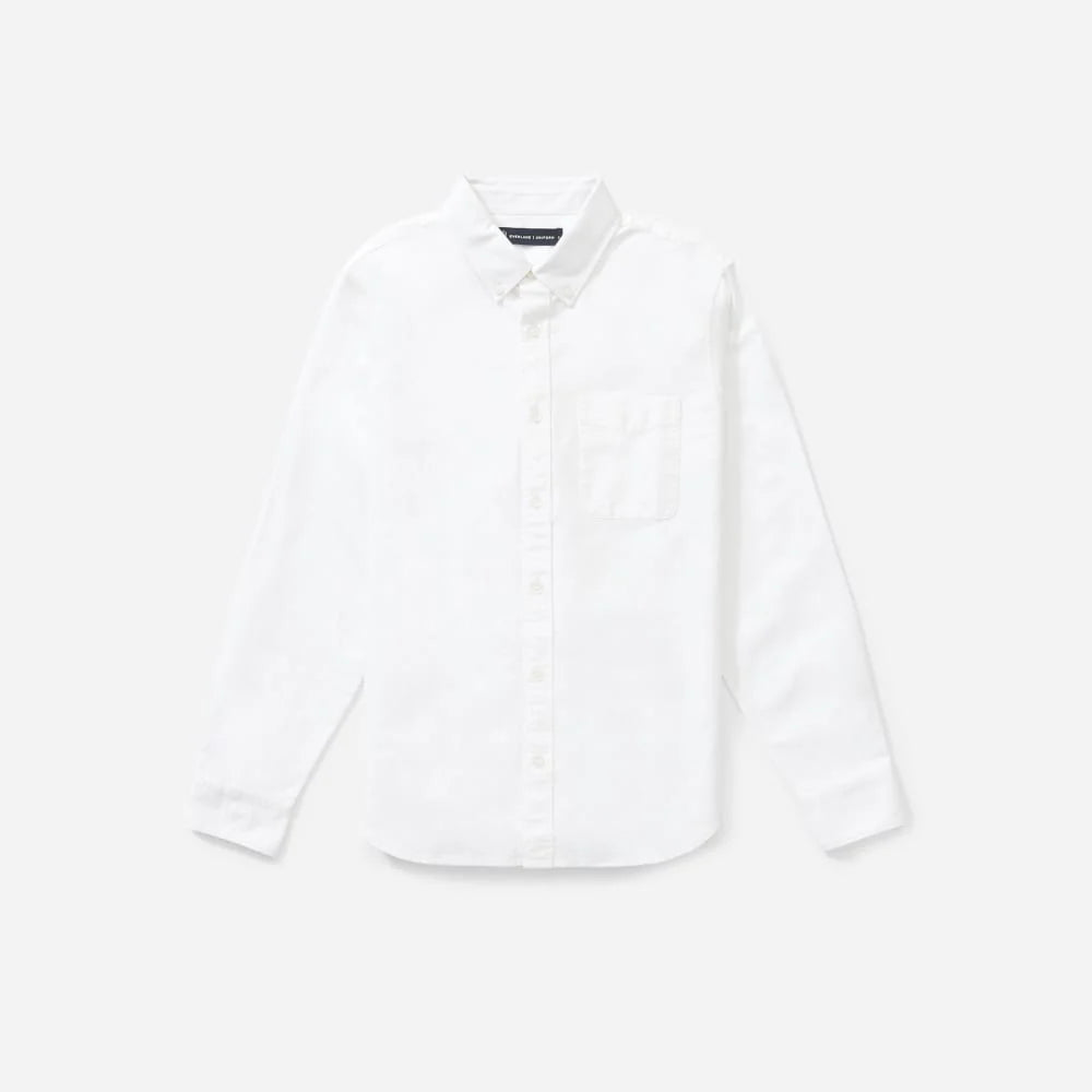 The Standard Fit Japanese Oxford Shirt | Uniform | White | Standard