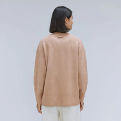 The Cozy-Stretch Pullover | Taupe Grey