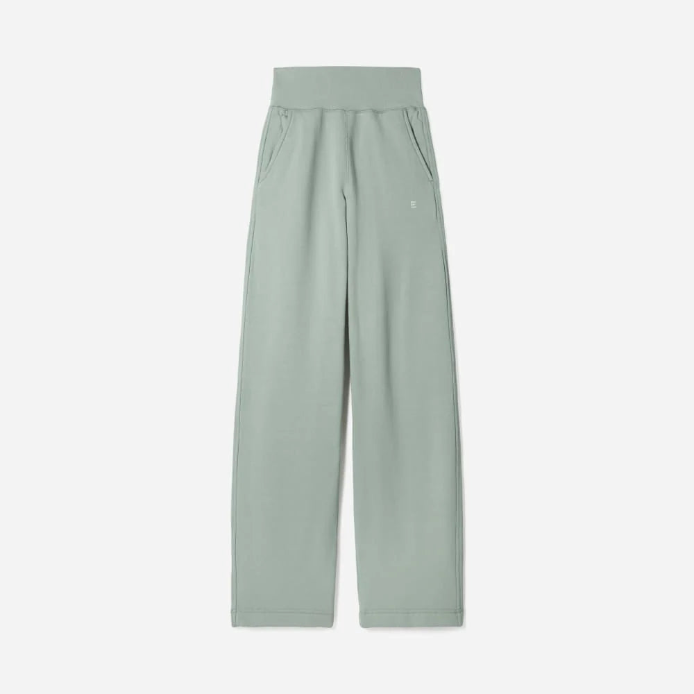 The Track High-Waist Pant | White Sage