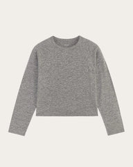 The Perform Crew Tee |  Heathered Grey