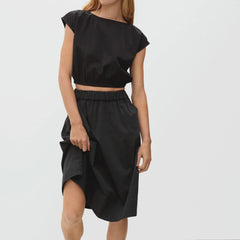The Bubble Top | Black
