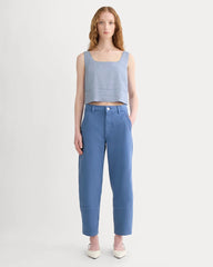 The Utility Barrel Pant | Cornflower Blue | Regular