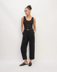 The Cozy Rib Tank | Black