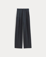 The Draper Pleated Pant in Buttersmooth | Navy | 30" Inseam