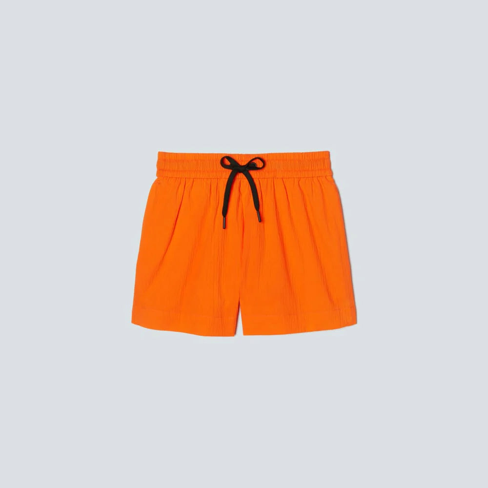 The Seersucker Boxer Short | Bright Orange