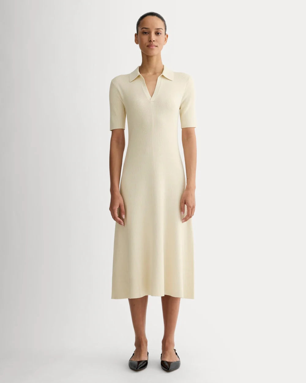 The Knit Polo Dress | Birch