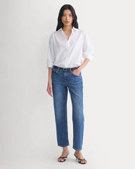Low-Rise Straight Jean | Dark Indigo