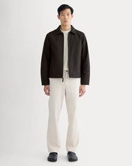 The Filled Harrington Jacket | Black