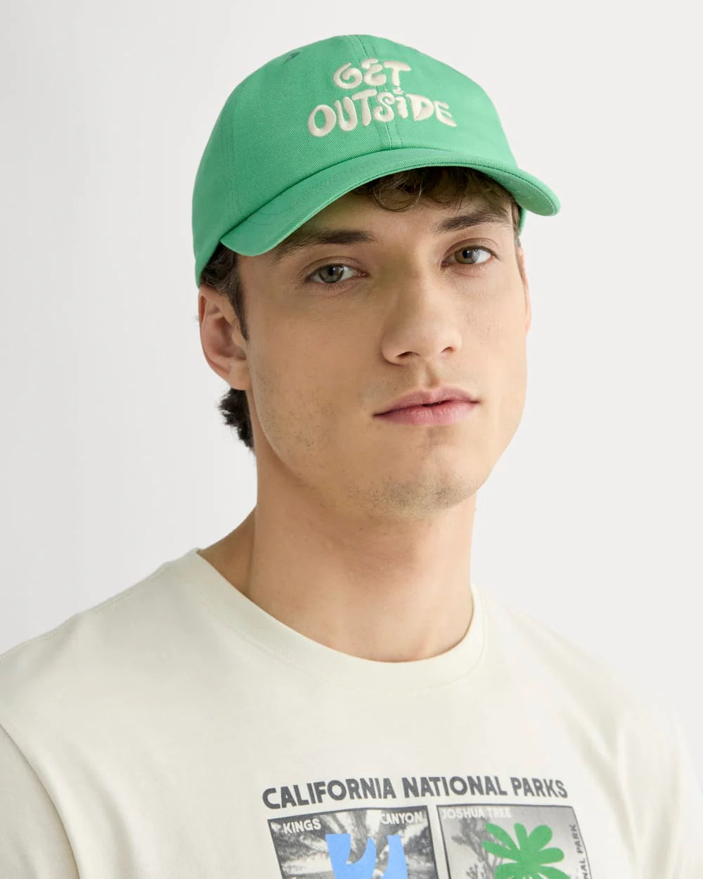 The Everlane x Parks Project Baseball Hat |  Green