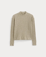 The Cozy Rib Funnel-Neck | Cornstalk / Bone Twist