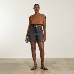 The Bubble Top | Tawny Brown