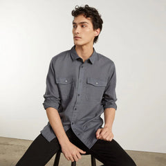 The Long-Sleeve Summer Shirt | Slate