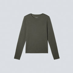 The Organic Cotton Long-Sleeve Crew | Kambaba
