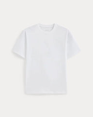 Archive Standard-Fit Cotton Crew | White