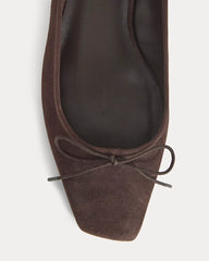 The Ballet Slingback Heel | Dark Chocolate