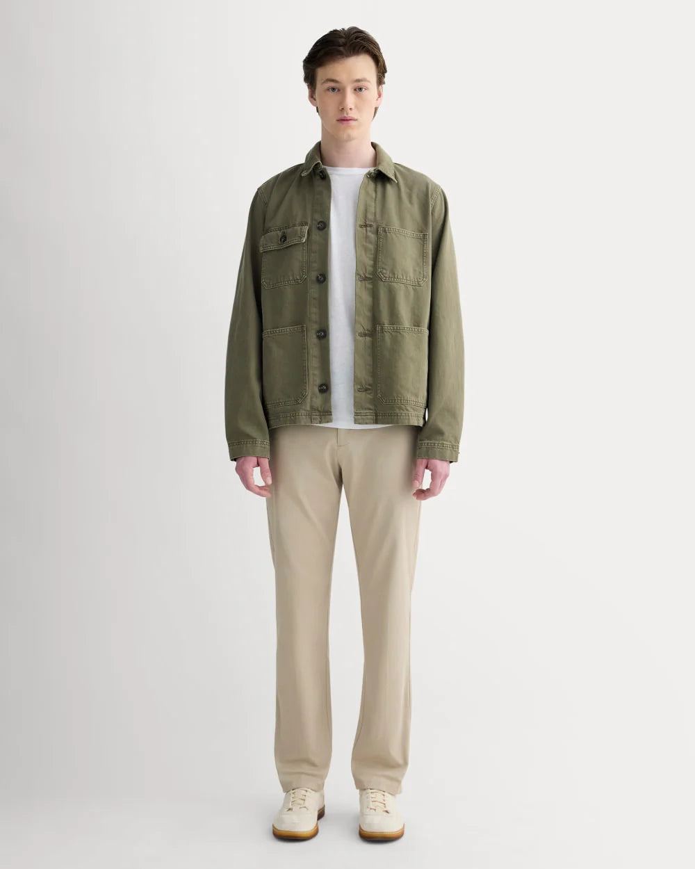 The Transit Chino | Trench Coat Khaki | Straight